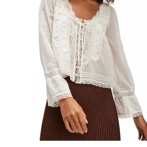 Free people Forevermore Long-Sleeve Top
